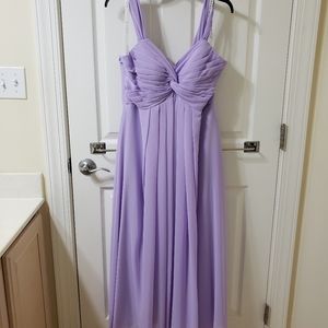 LIKE NEW - AZAZIE Kaitlynn Lilac Bridesmaid Dress